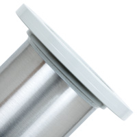 Ductile iron flanged end