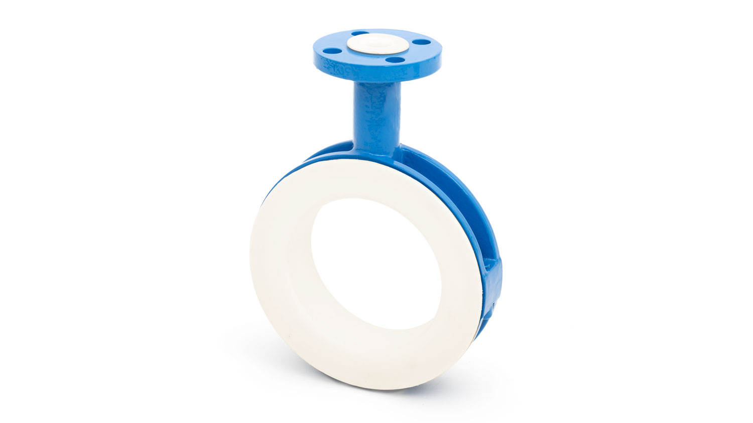 Kynar®-lined flanged instrument tee