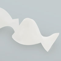 Kynar® helical elements end view