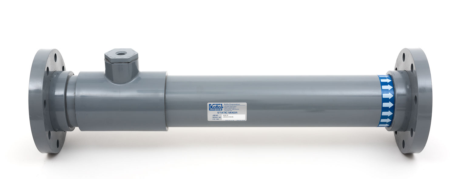 CPVC static mixer