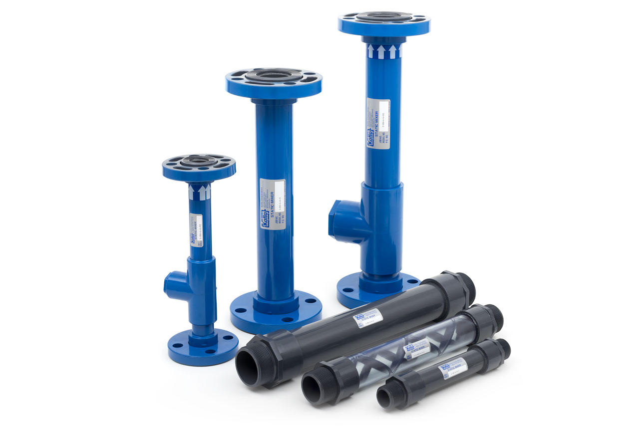 Custom PVC Static Mixers