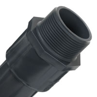 PVC male NPT threaded end