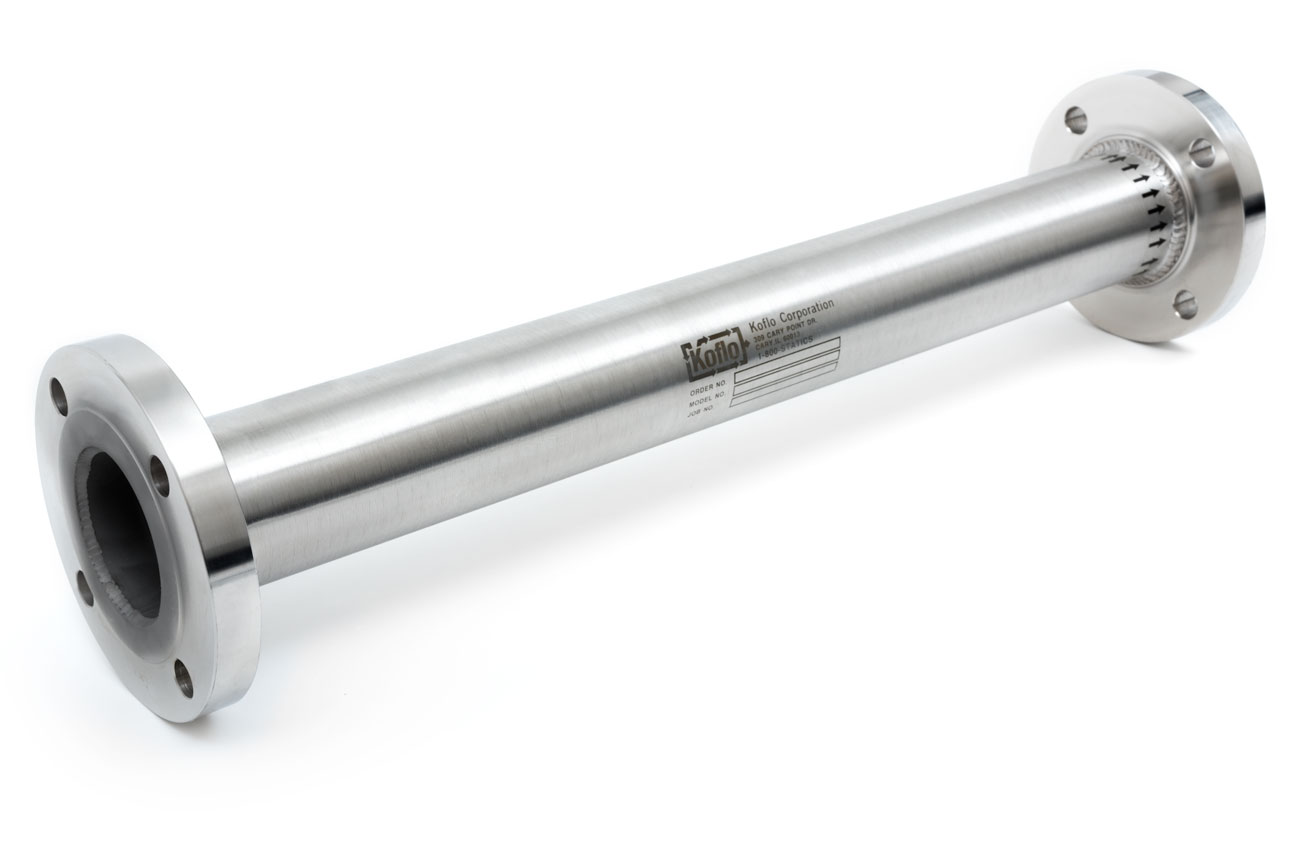Stainless Steel Flanged Static Mixer
